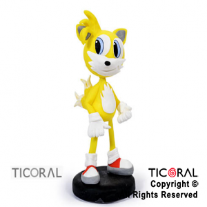 ADORNO SONIC TAILS (COLITAS) A. PORCELANA FRIA x 1